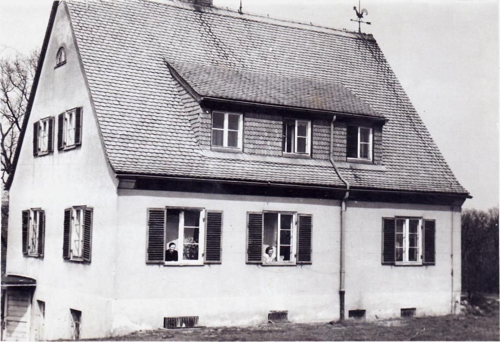 Dom zarządcy młyna - stan w latach 50.
